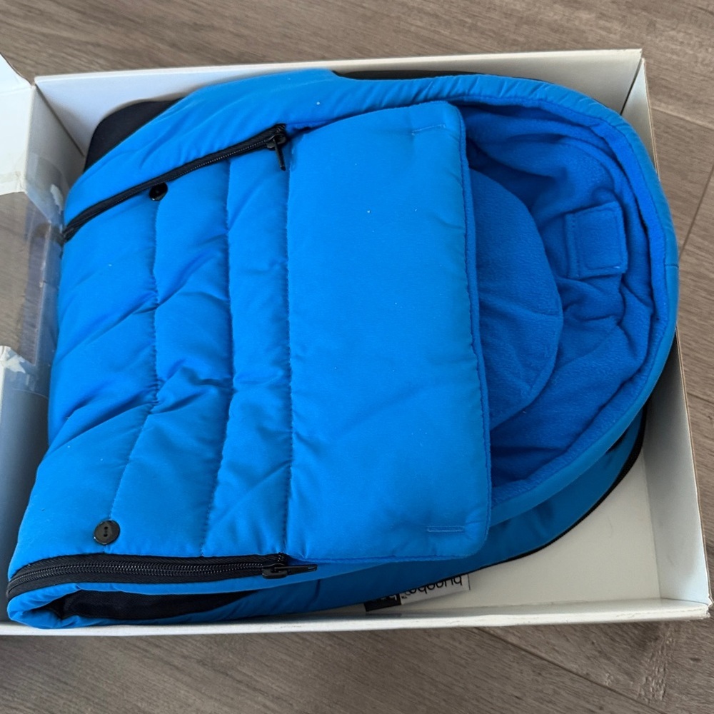 Bugaboo bee cocoon Blue Baby Stroller Footmuff - Picture 11 of 13